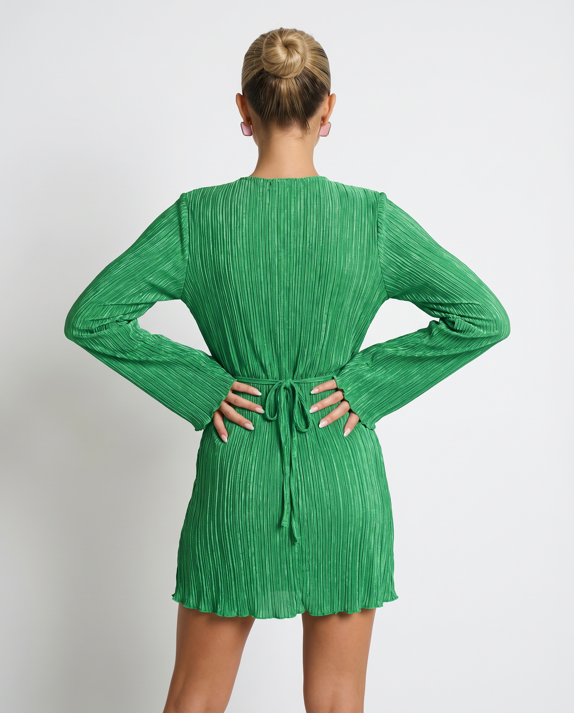 Lorie | Mini Dress with Pleated Texture