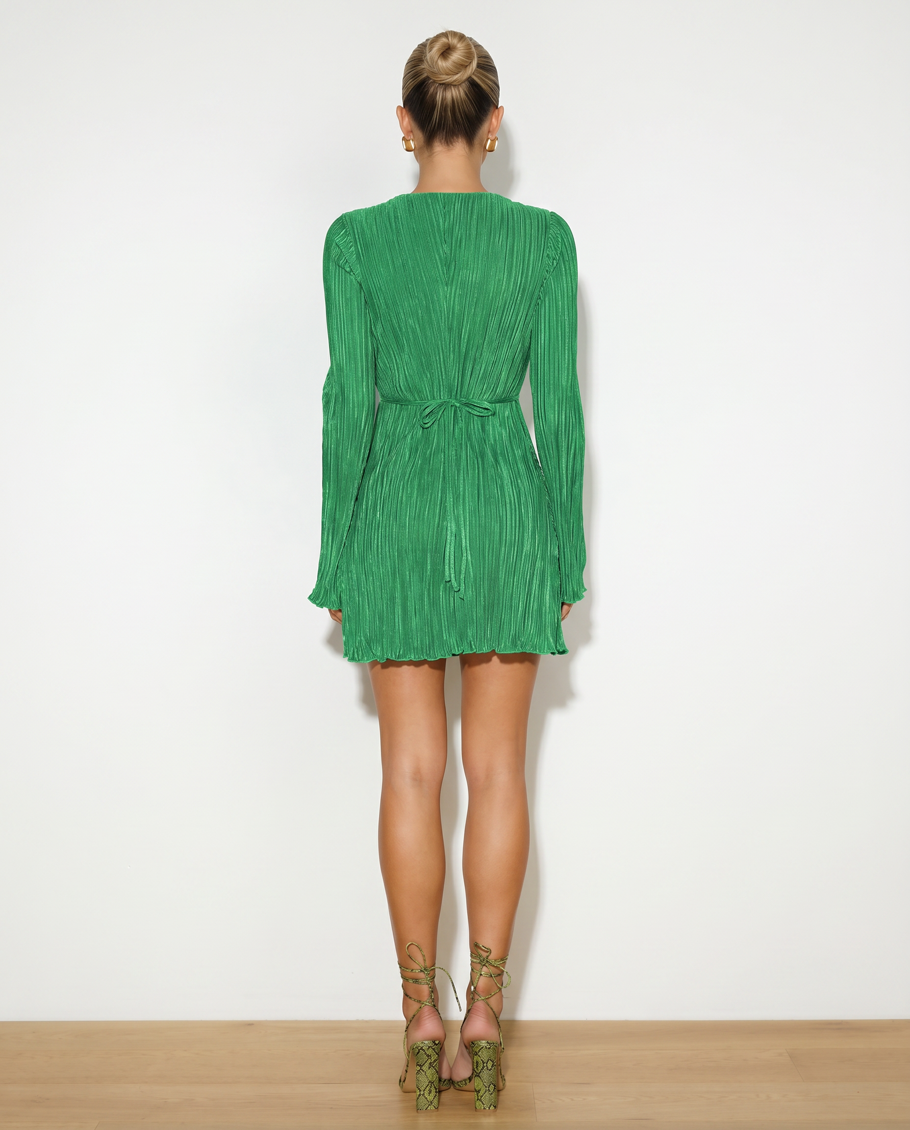 Lorie | Mini Dress with Pleated Texture