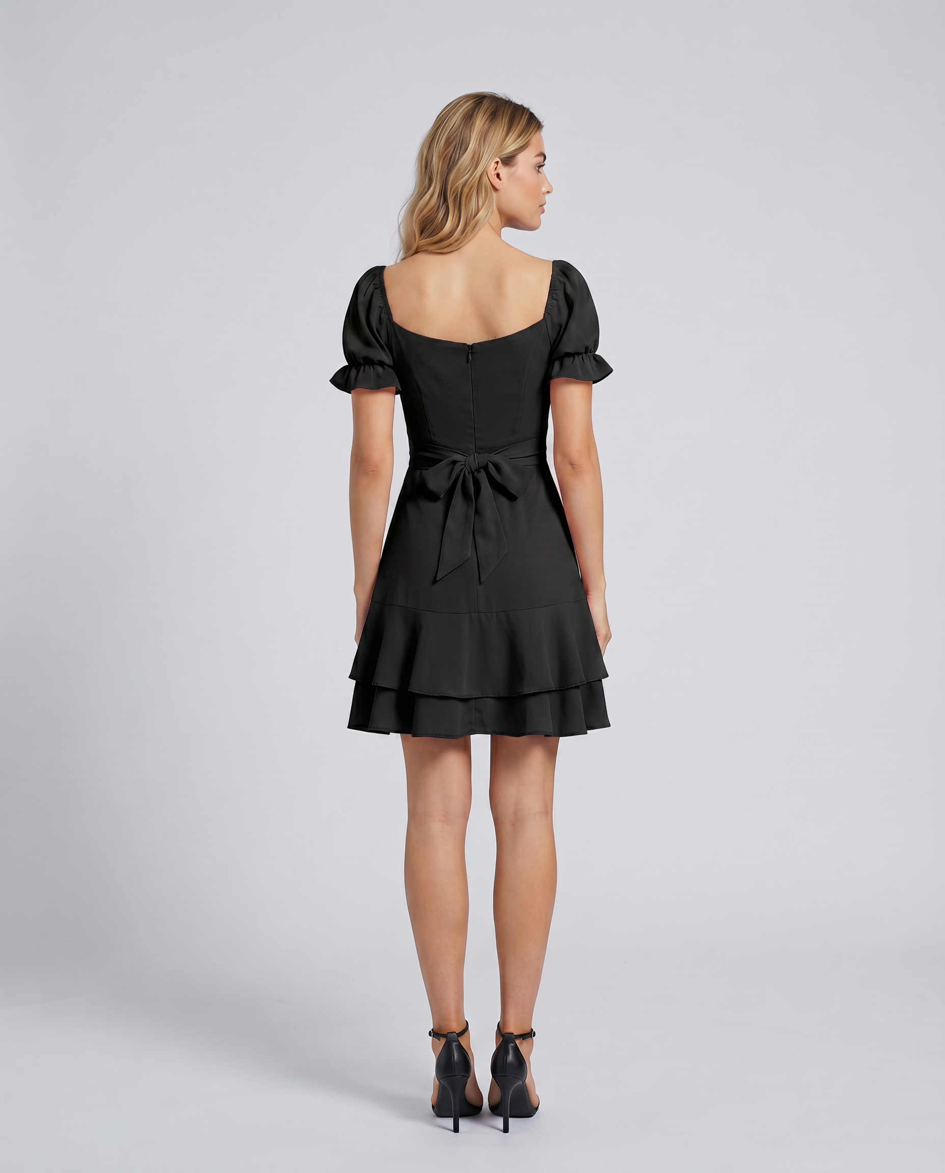 Shari | Mini Dress with Ruffled Hem