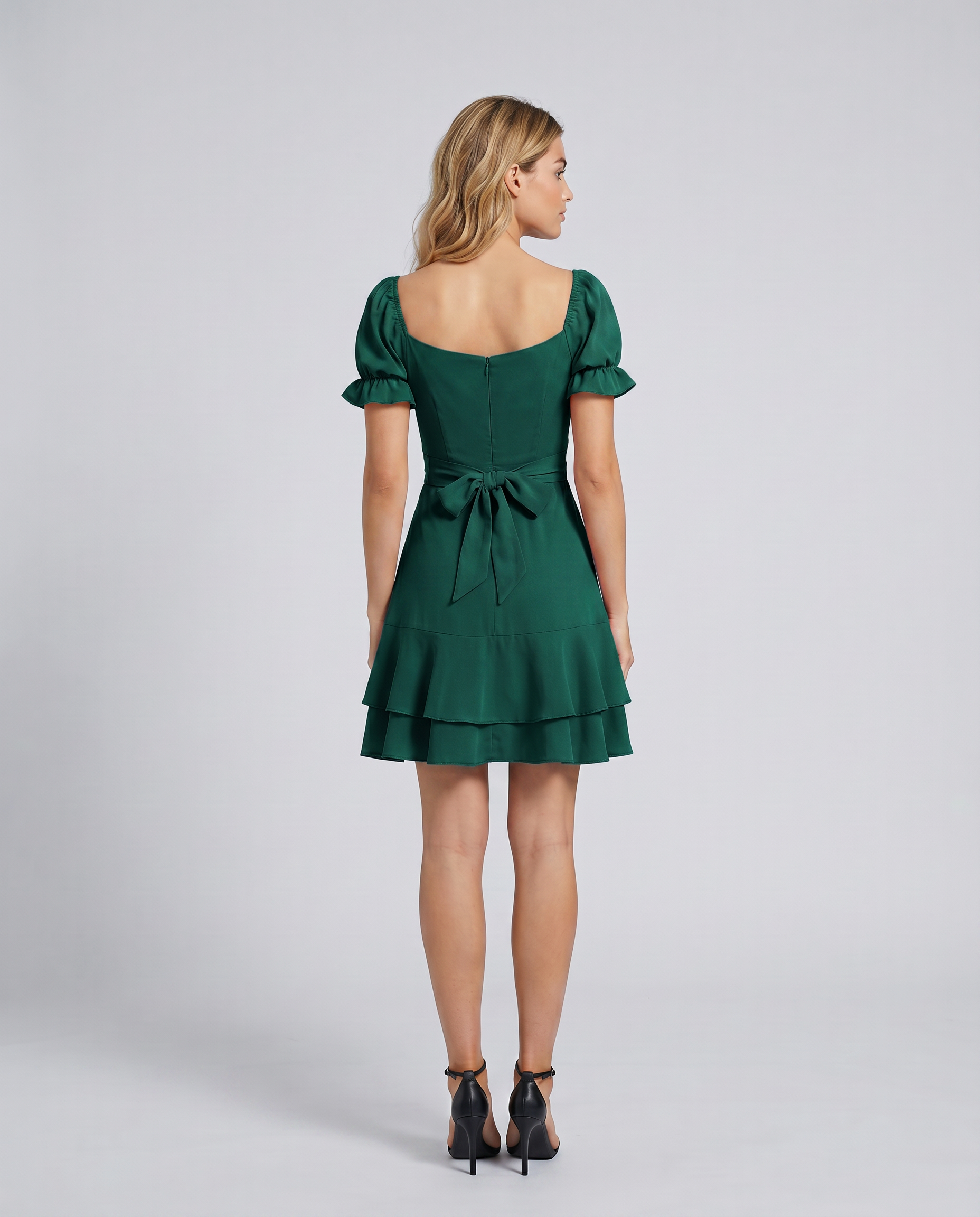 Shari | Mini Dress with Ruffled Hem