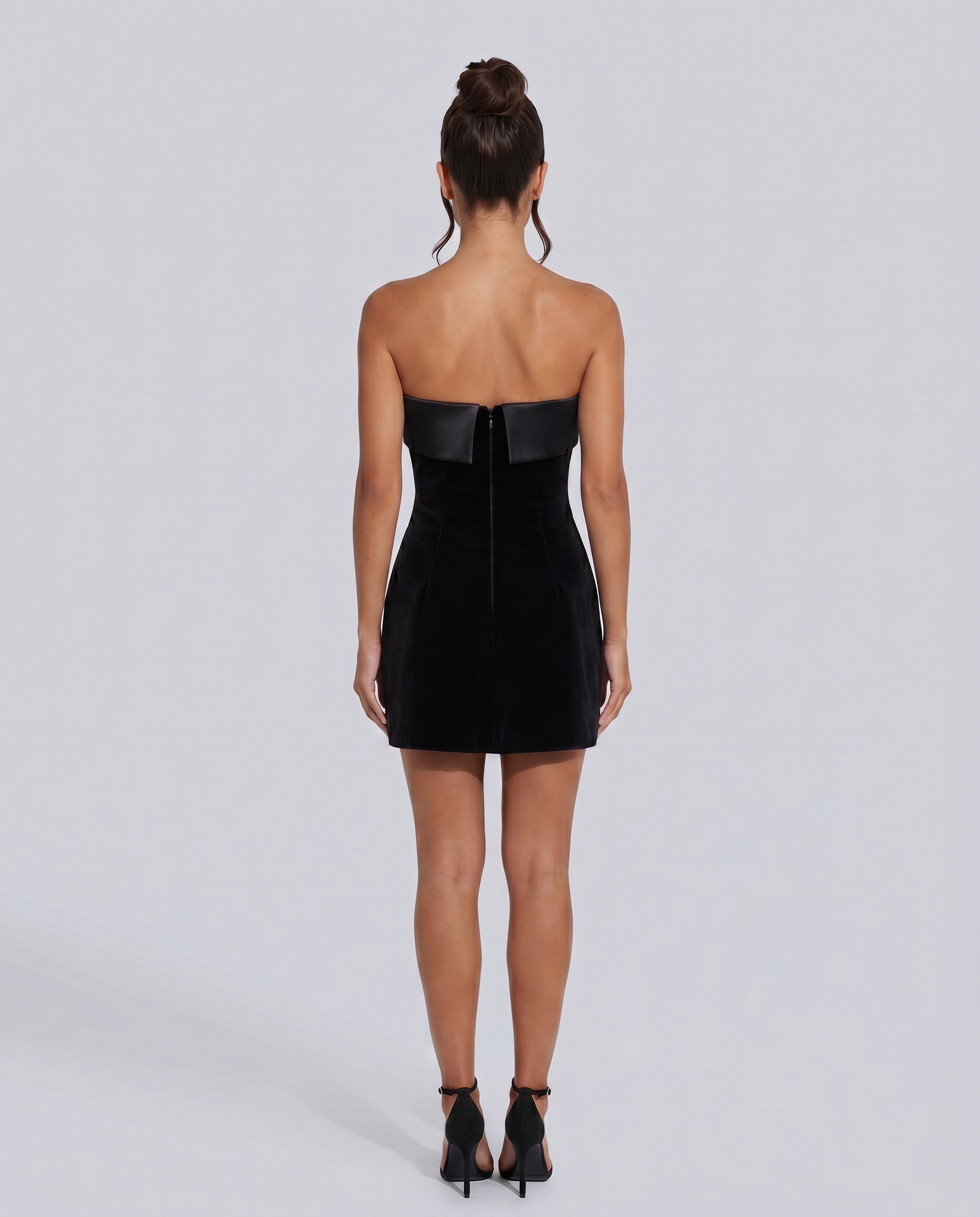 Lena | Mini Dress with Strapless Bodice and A-Line Skirt