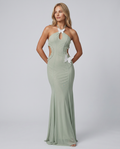 Calyx | Mermaid Maxi Dress with Butterfly Applique