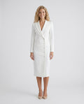 Kaylee | Front Slit Wedding Guest Midi Dress
