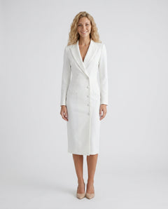 Kaylee | Front Slit Wedding Guest Midi Dress