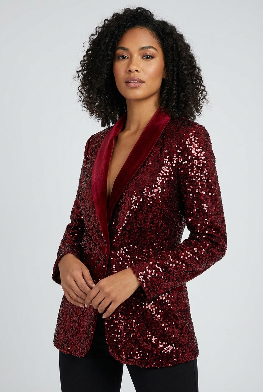 Zola | Sequin Blazer