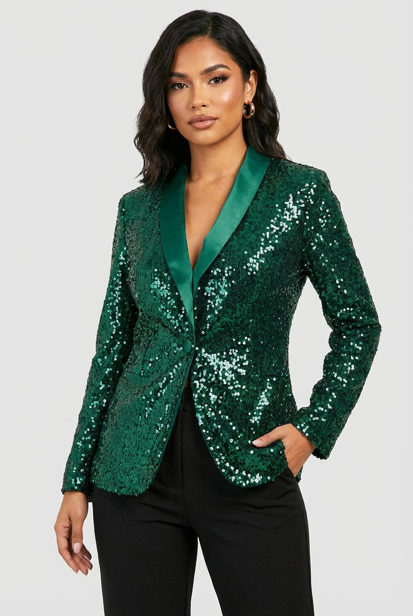 Zola | Sequin Blazer