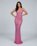 Helena | Sleeveless Sequin Maxi Dress