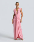 Ottilie | Pleated Flowing Maxi Dress
