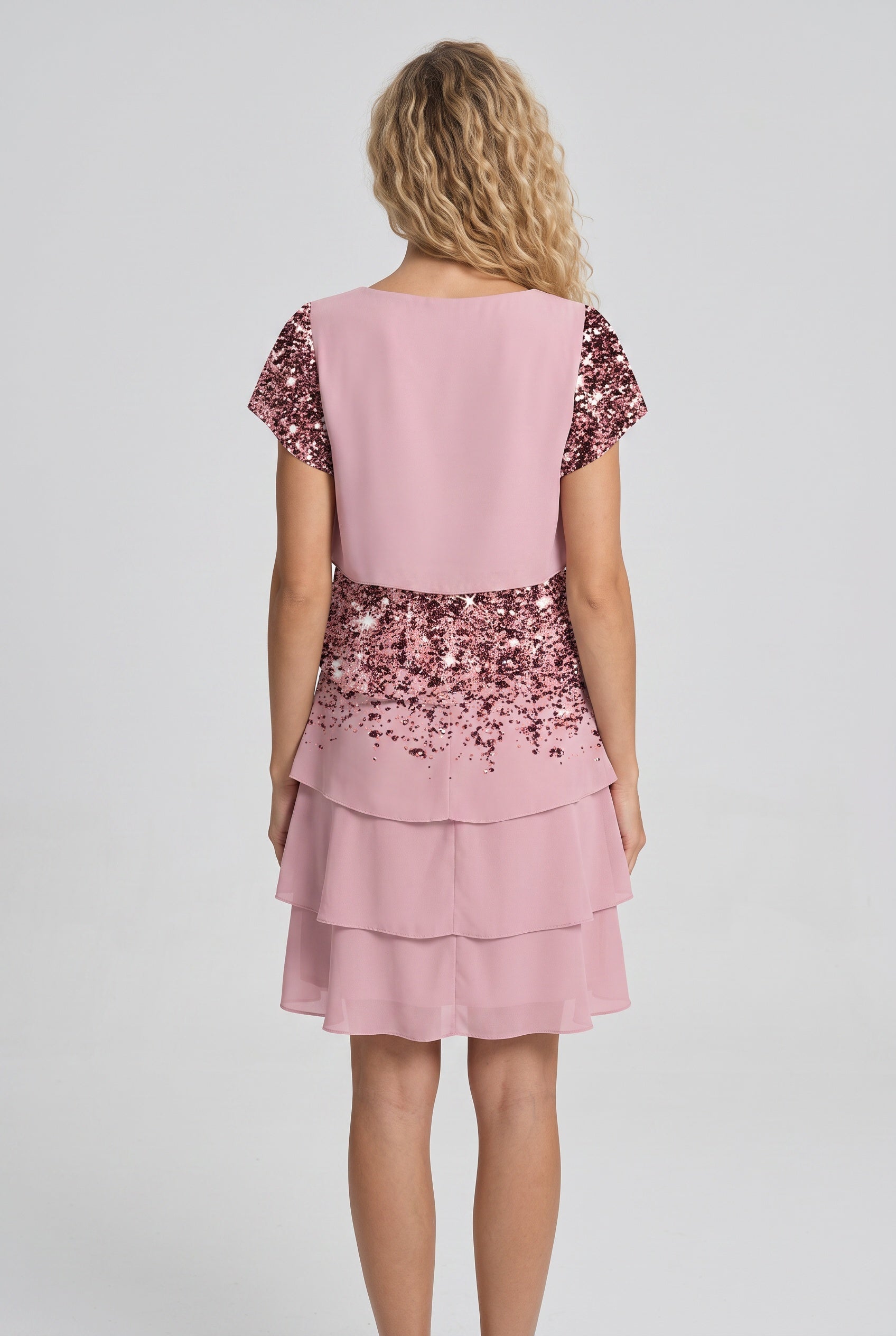 Dalia | Floral Tiered Mini Dress