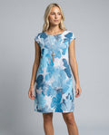 Elisa | Relaxed Fit Short Sleeve Mini Dress