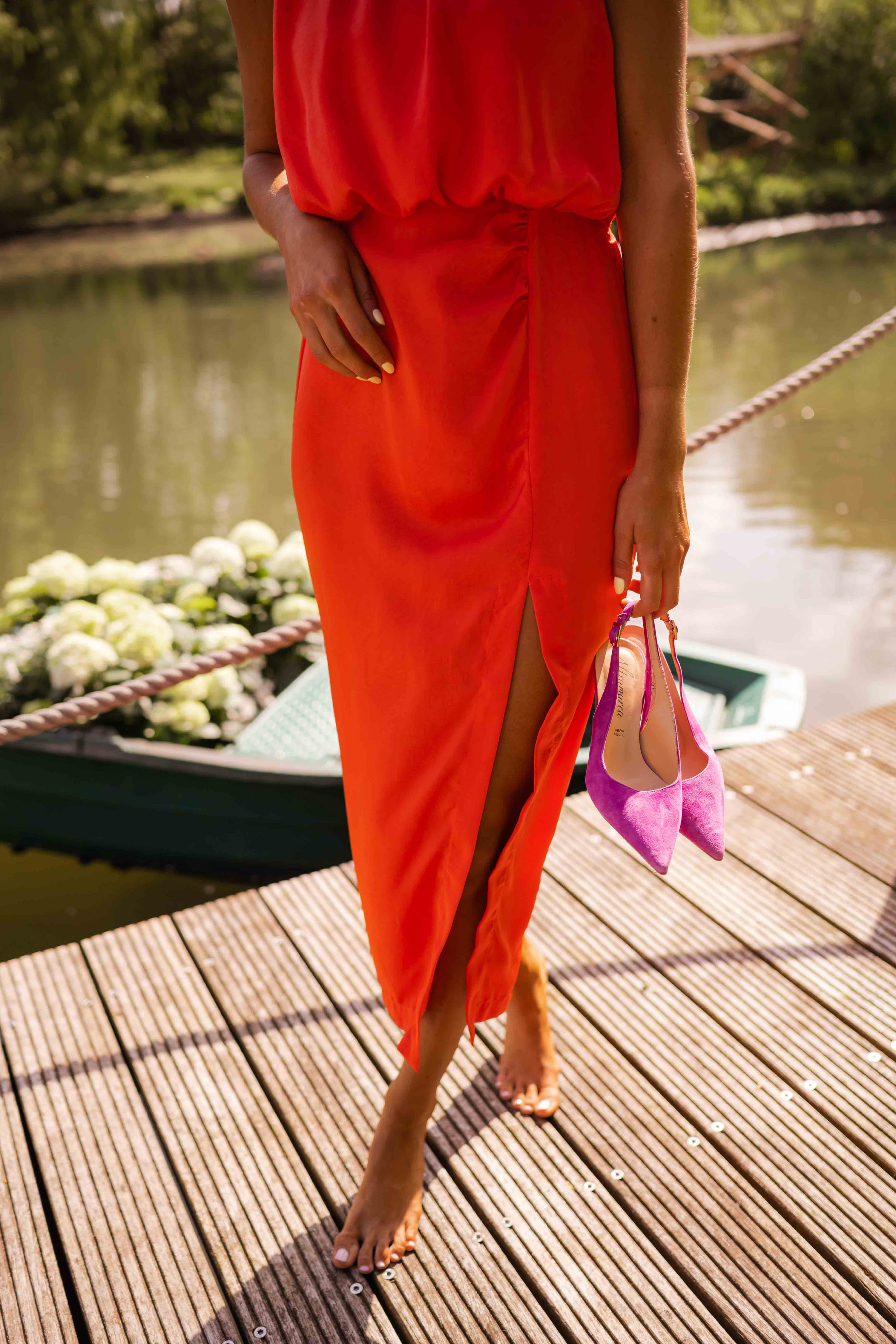 Paige | Flowing Elegant Midi Dress
