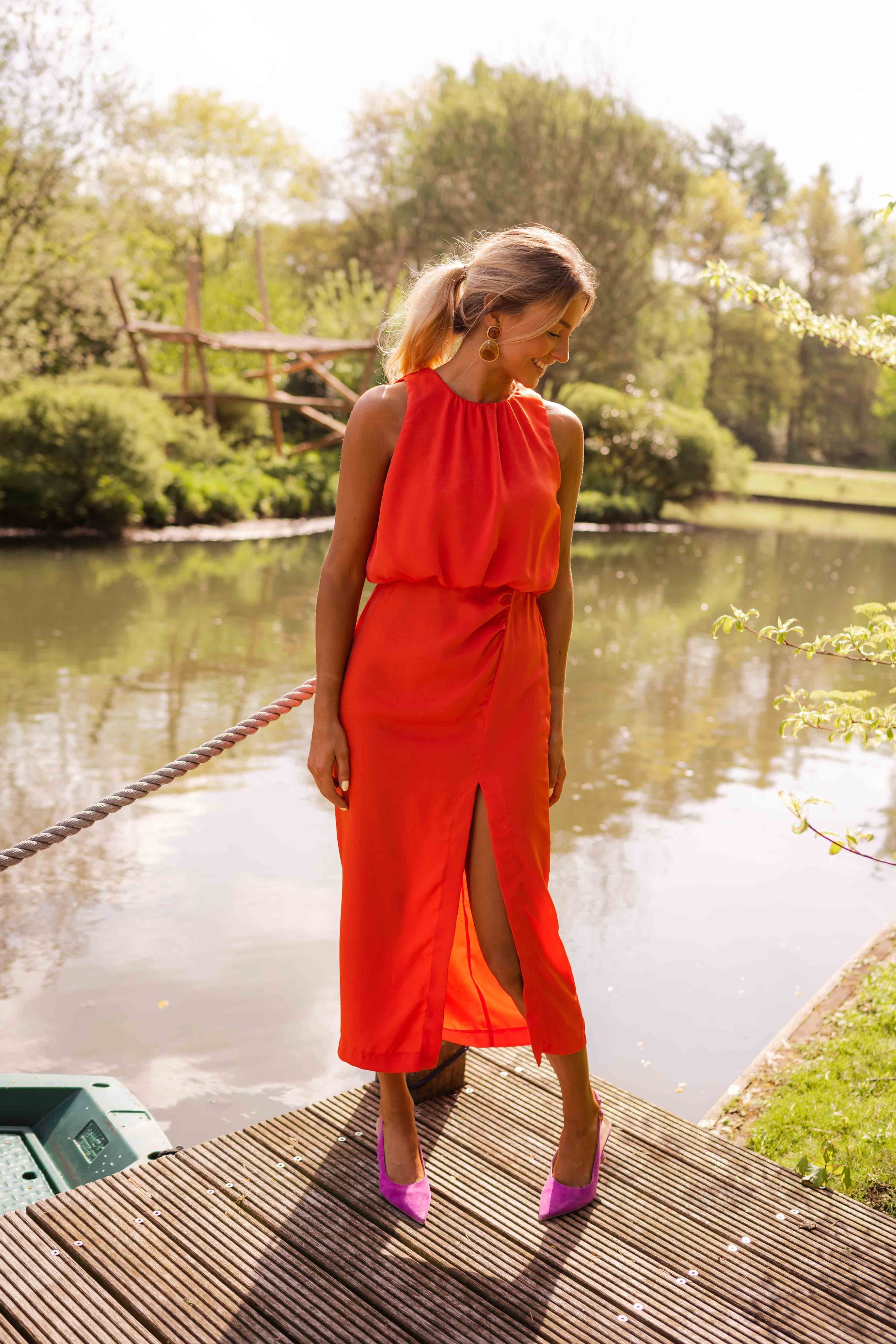 Paige | Flowing Elegant Midi Dress