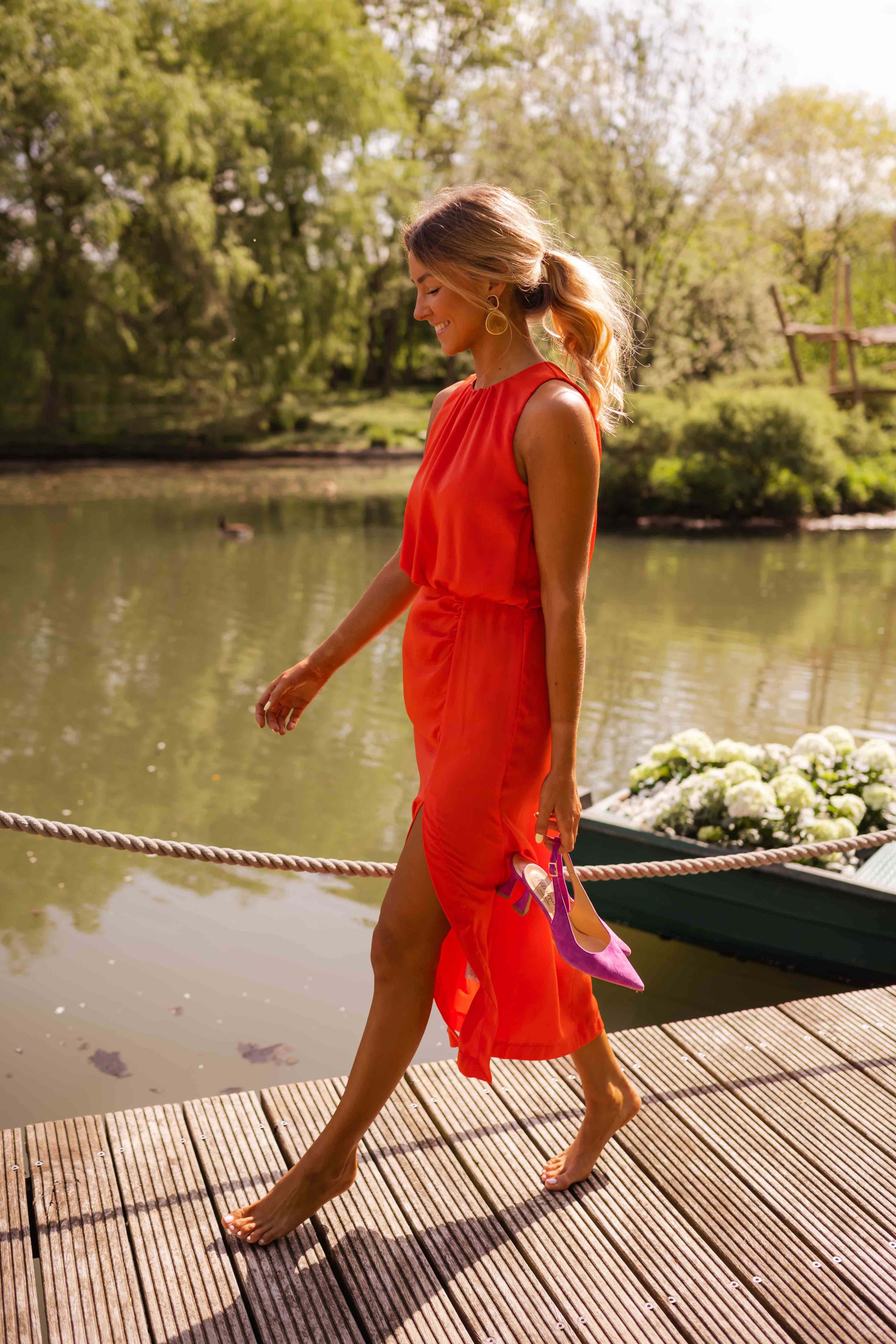 Paige | Flowing Elegant Midi Dress