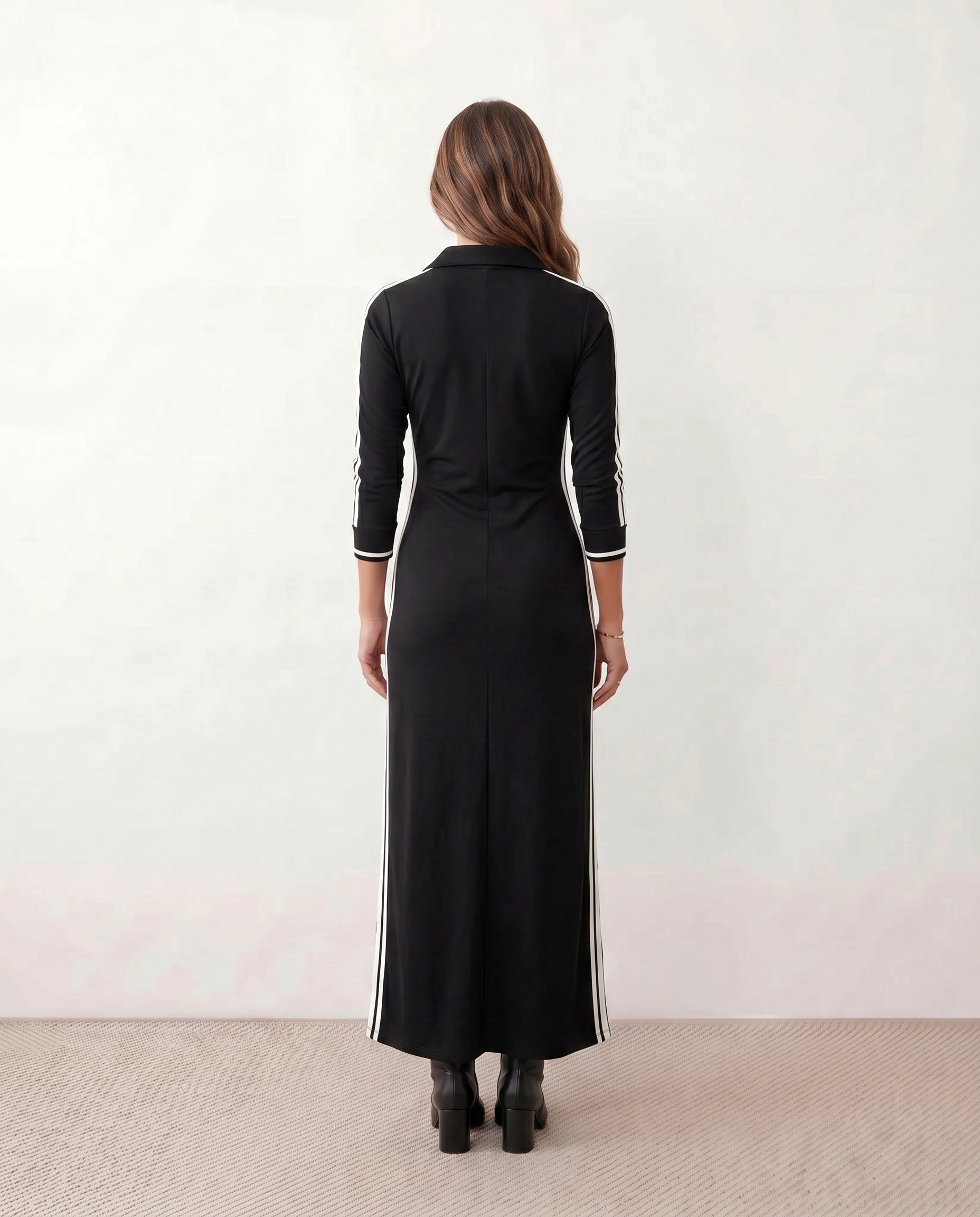 Tatum | Striped Button-Front Maxi Dress