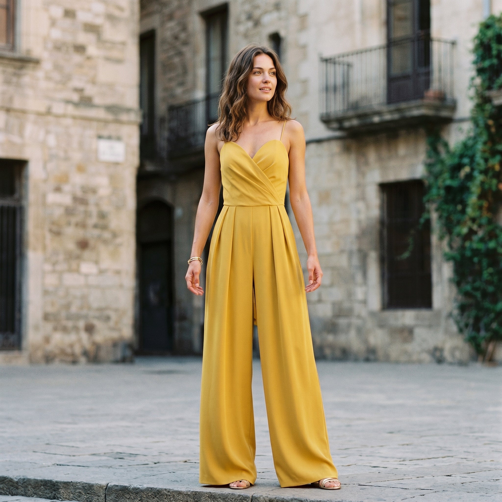 Lena | Belted Everyday Jumpsuit