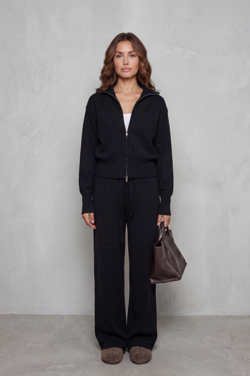 Blair | Relaxed Knit Long Sleeve Lounge Set