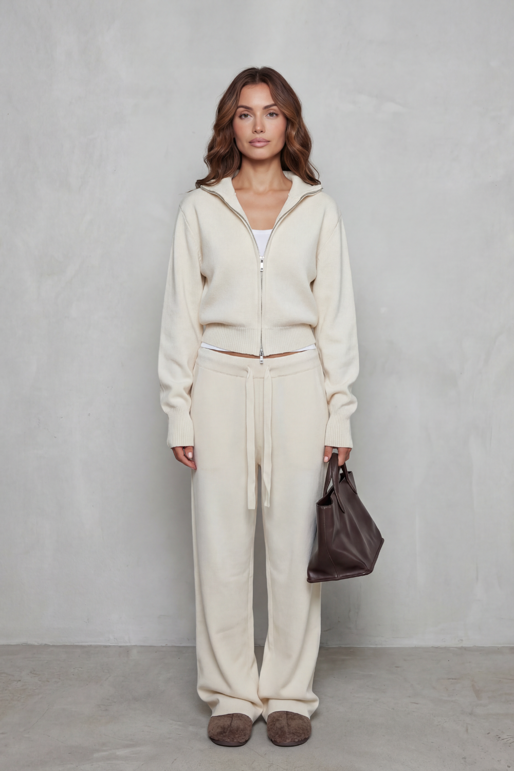 Blair | Relaxed Knit Long Sleeve Lounge Set