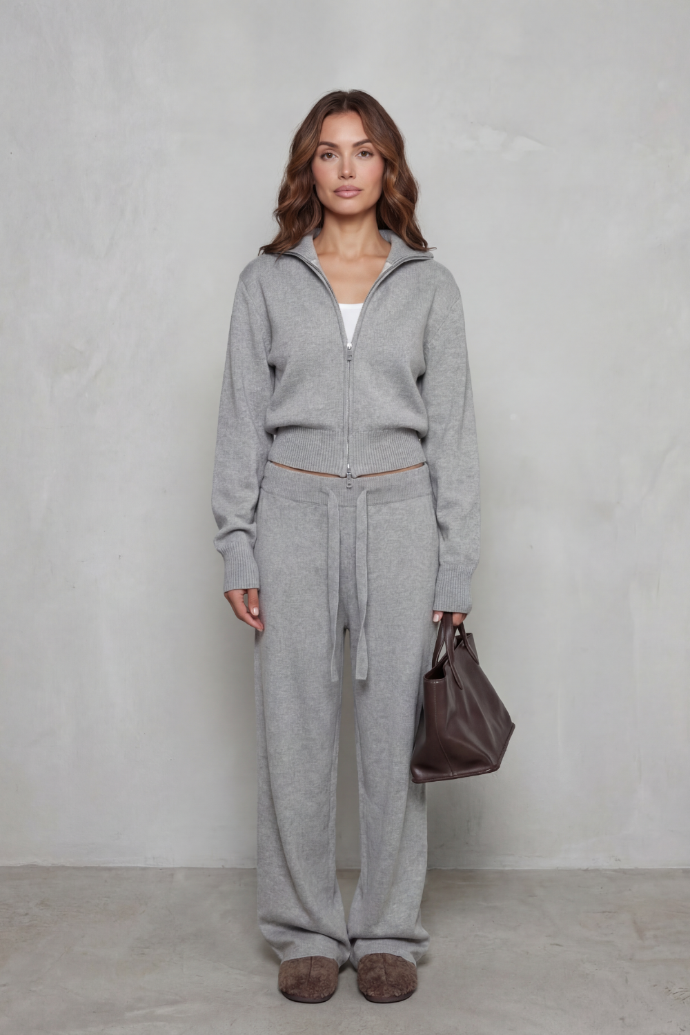Blair | Relaxed Knit Long Sleeve Lounge Set