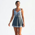 Zara | Tummy Control Tankini Set with Skirt