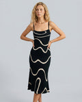 Freya | Mermaid Hem Knit Midi Dress