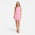 Malena | Sleeveless Tailored Office Mini Dress