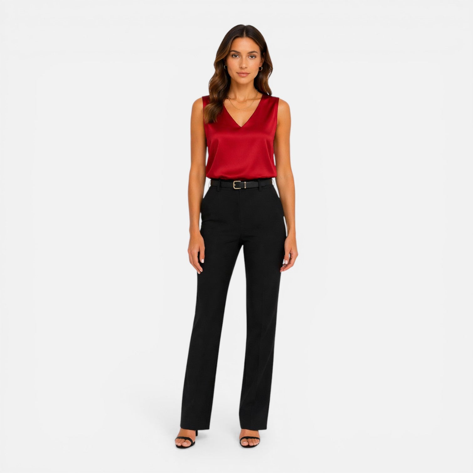 Estrella | Spaghetti Strap V-Neck Camisole Top