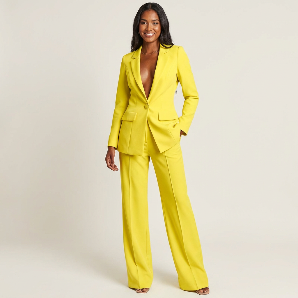 Nadia | Blazer & Wide Leg Trouser Co-ord Set