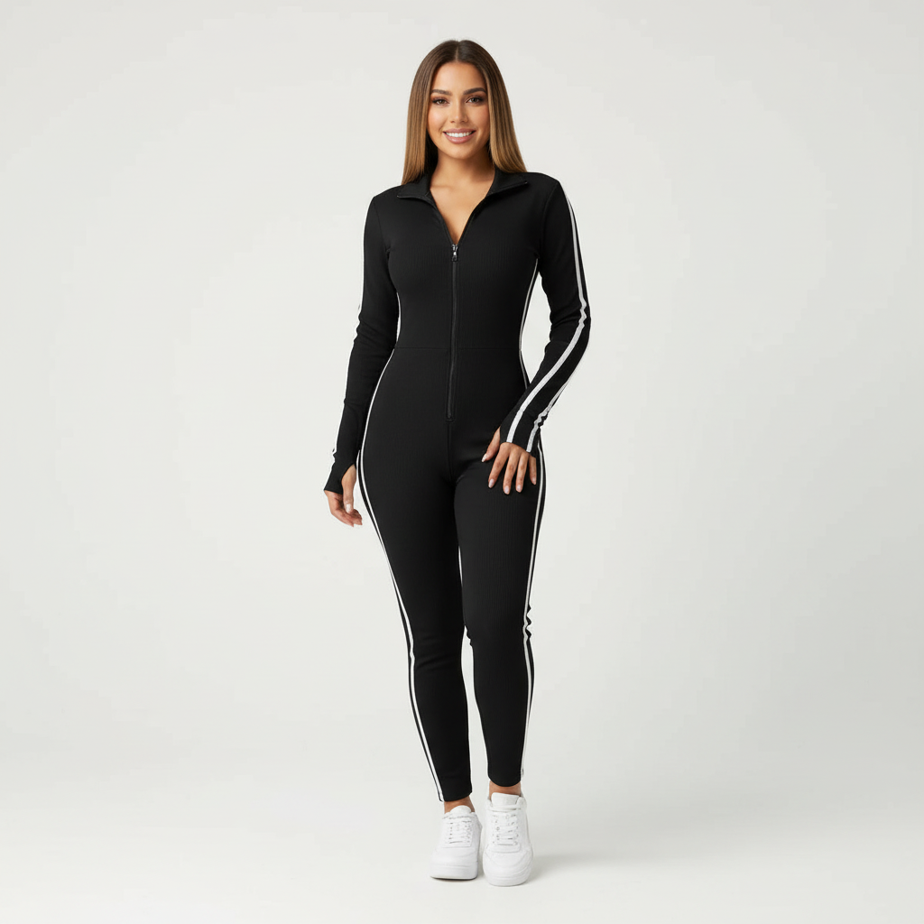 Quinn | Sleek Lounge Jumpsuit