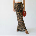 Savanne | Leopard Print Maxi Skirt