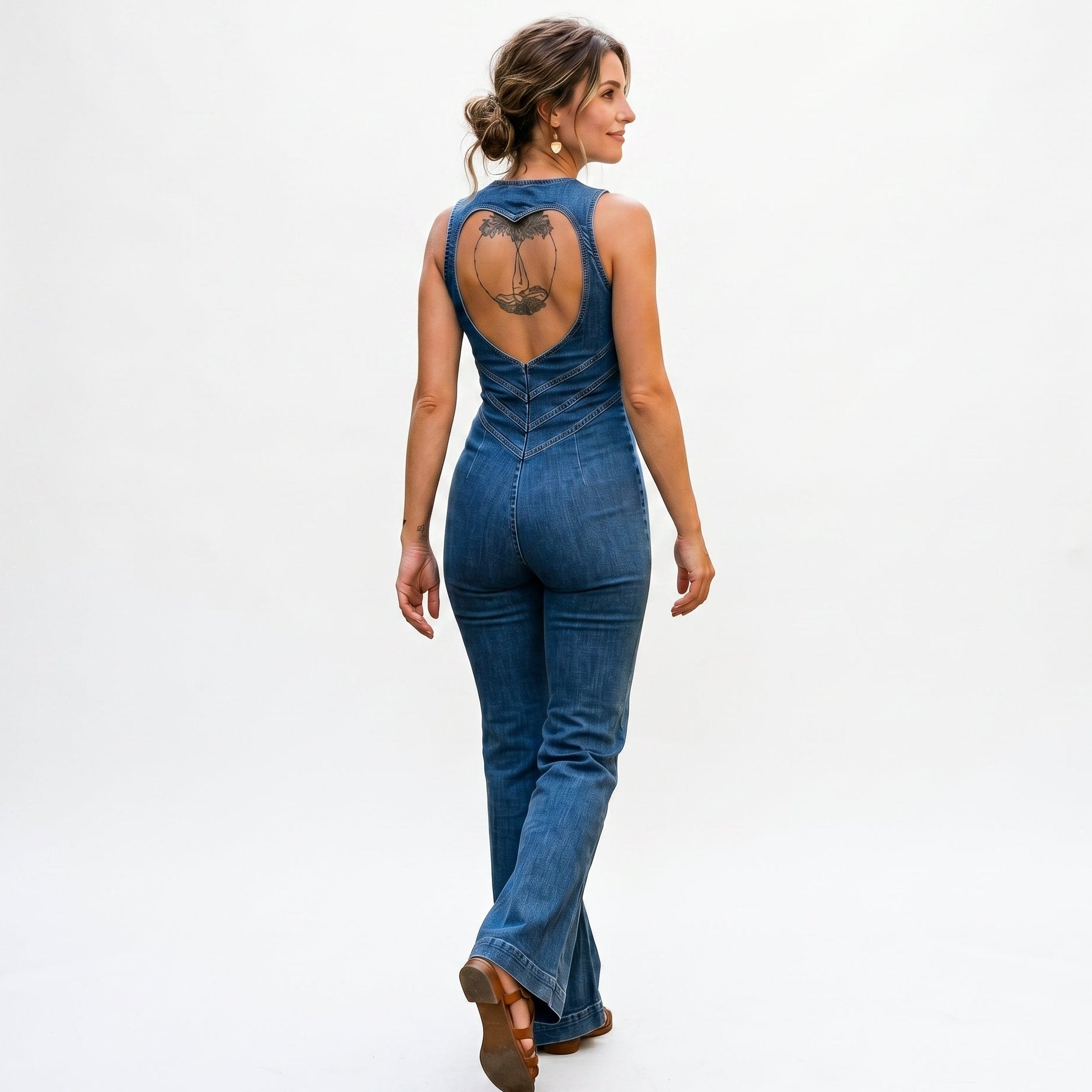 Darcie | Relaxed Denim Jumpsuit