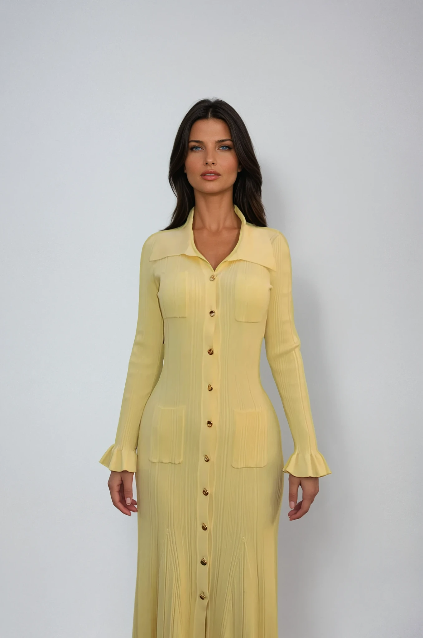 Faye | Knit Smart Casual Midi Dress