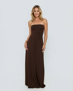 Ophal | Strapless Drop Waist Maxi Dress