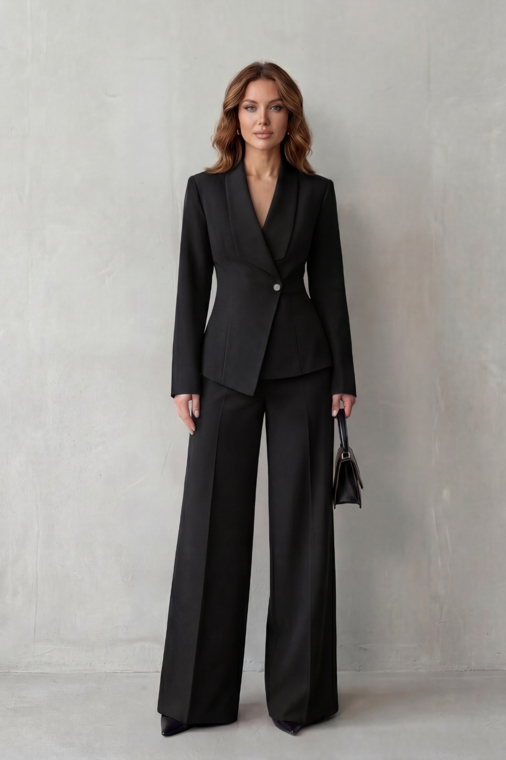 Valdérie | Sculpted Waist Tailored Suit Set