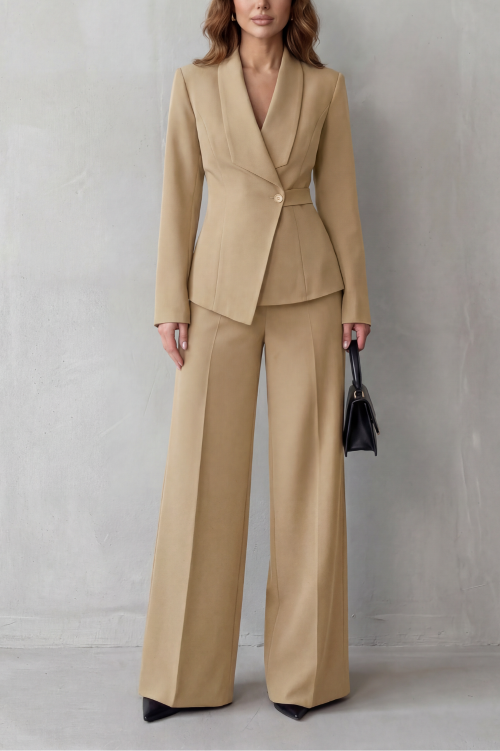 Valdérie | Sculpted Waist Tailored Suit Set