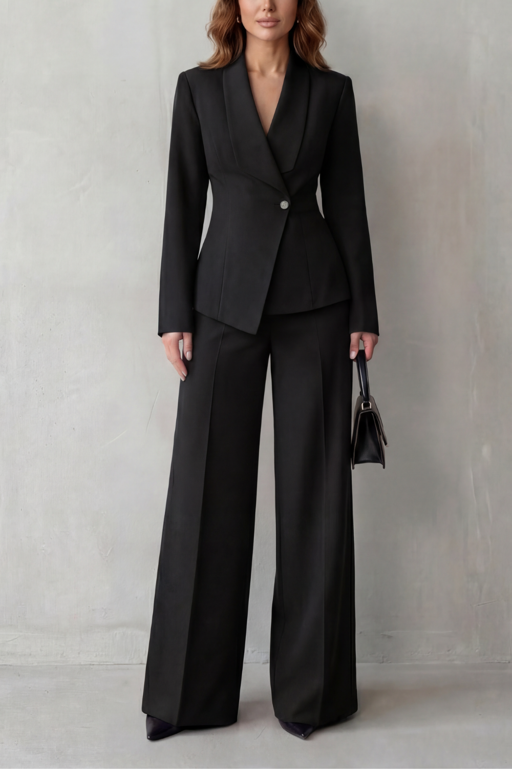Valdérie | Sculpted Waist Tailored Suit Set