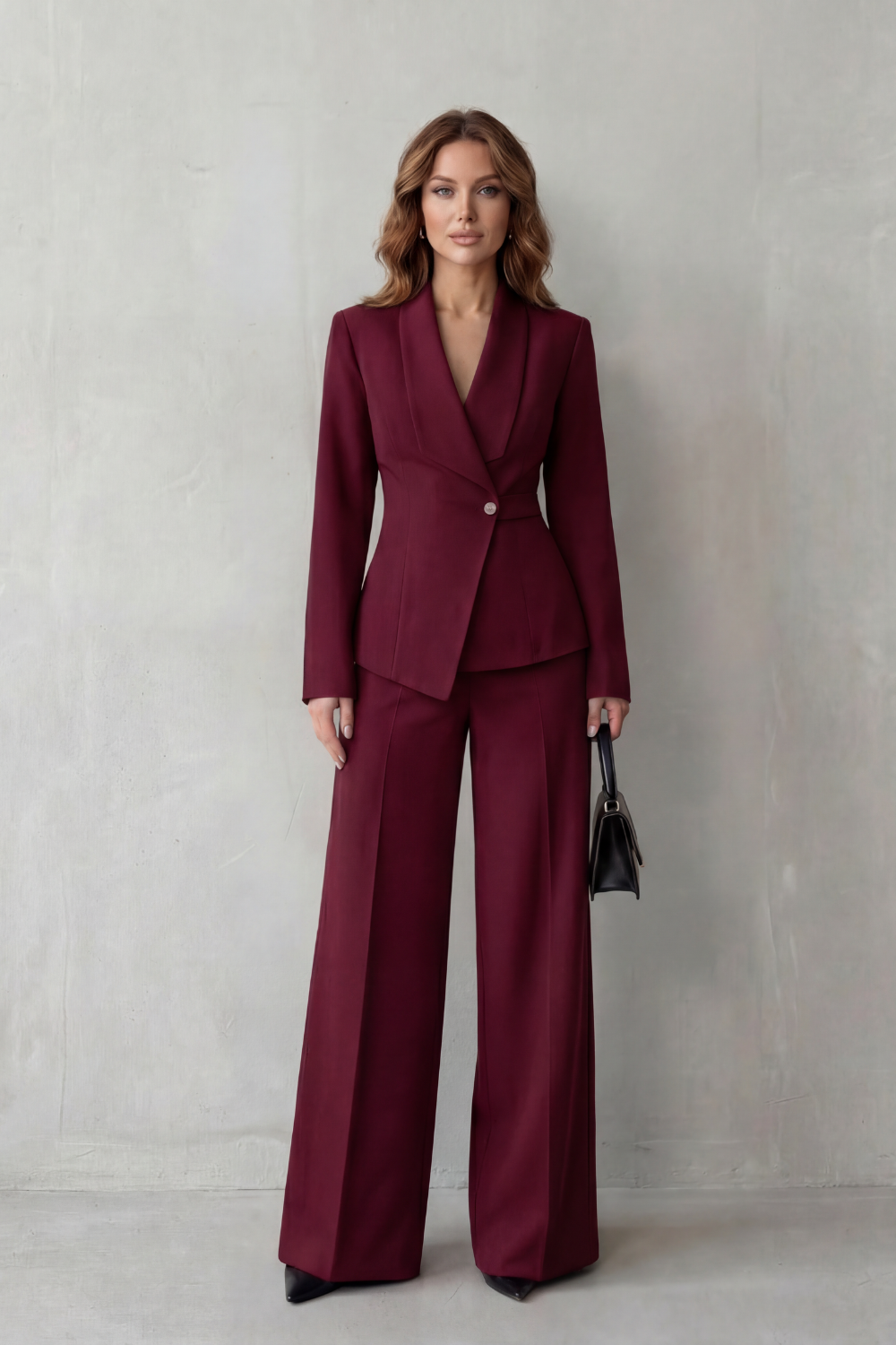 Valdérie | Sculpted Waist Tailored Suit Set