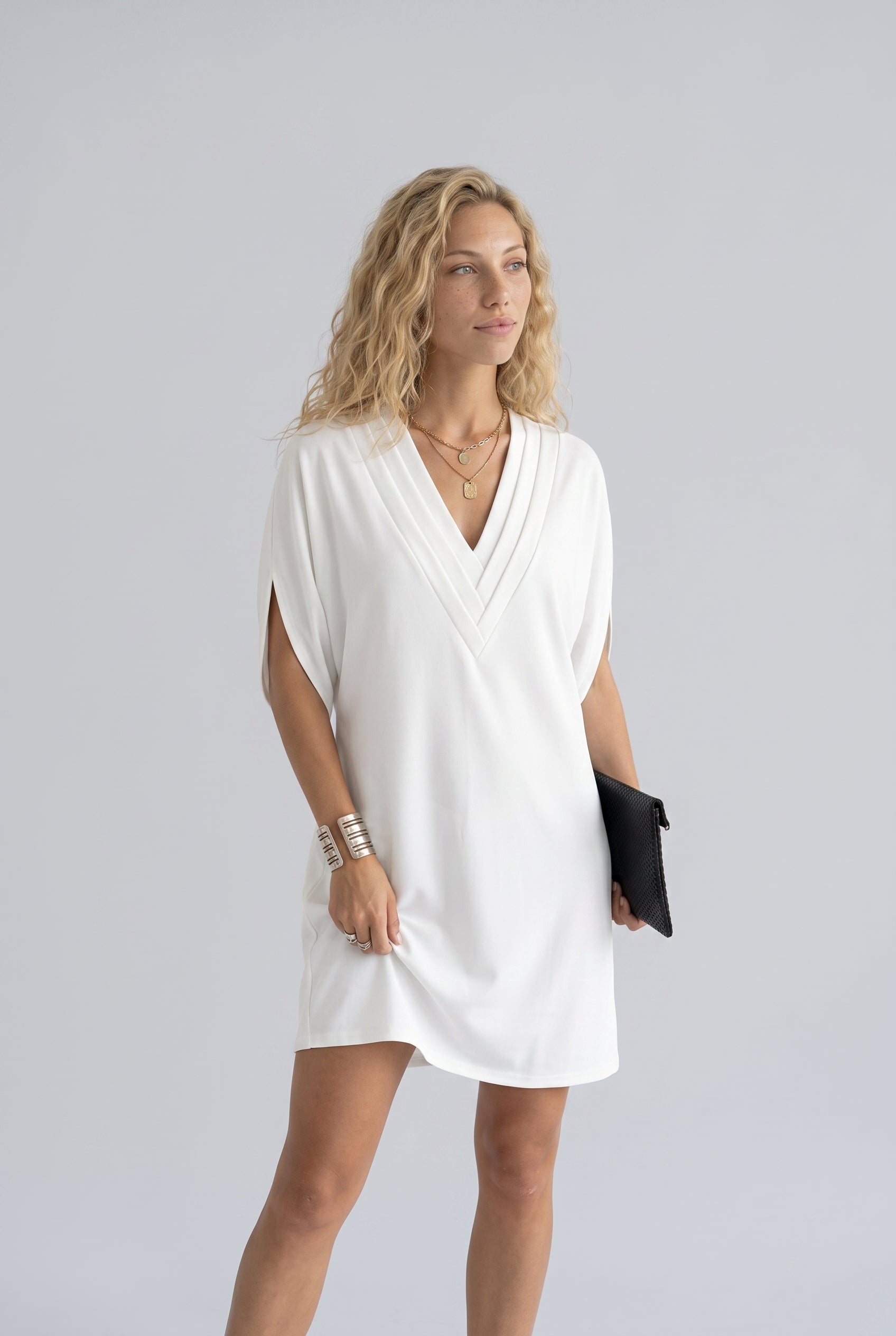 Wren | V-Neckline Mini Dress