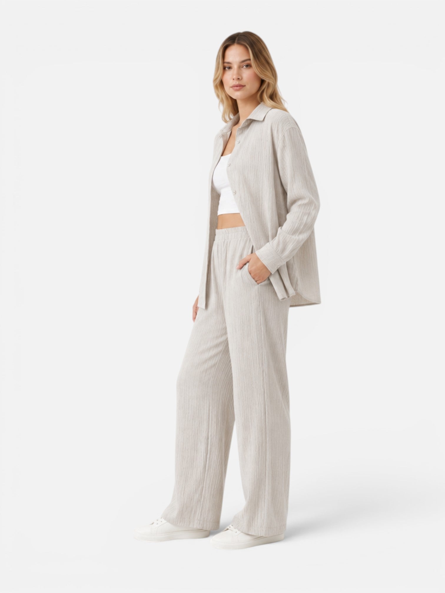 Talia | Lightweight Two-Piece Travel & Lounge Set