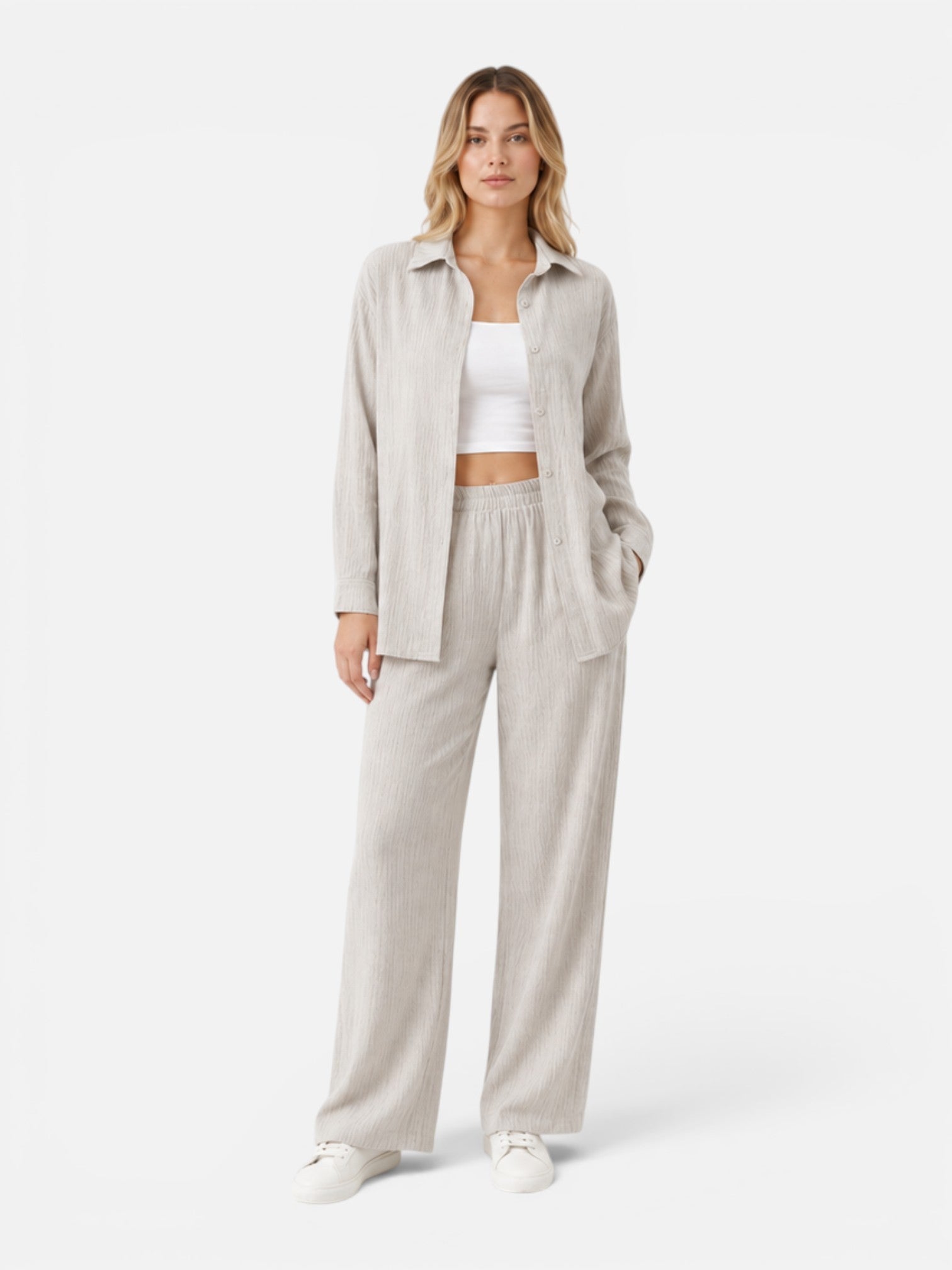 Talia | Lightweight Two-Piece Travel & Lounge Set