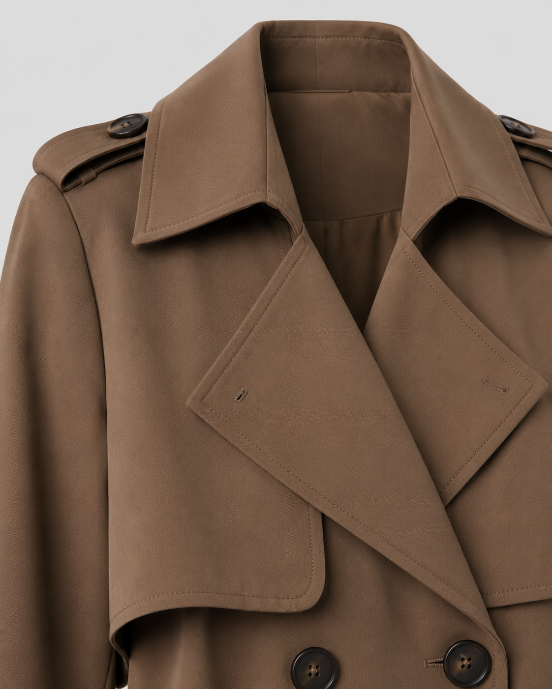 Ximena | Long Belted Trench Coat