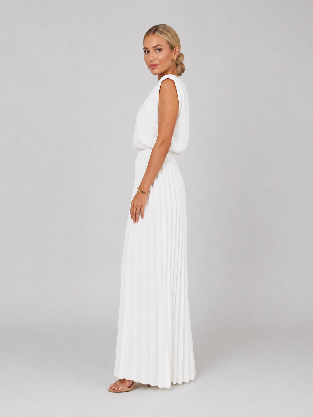 Zara | Pleated Wide-Leg Trouser Set