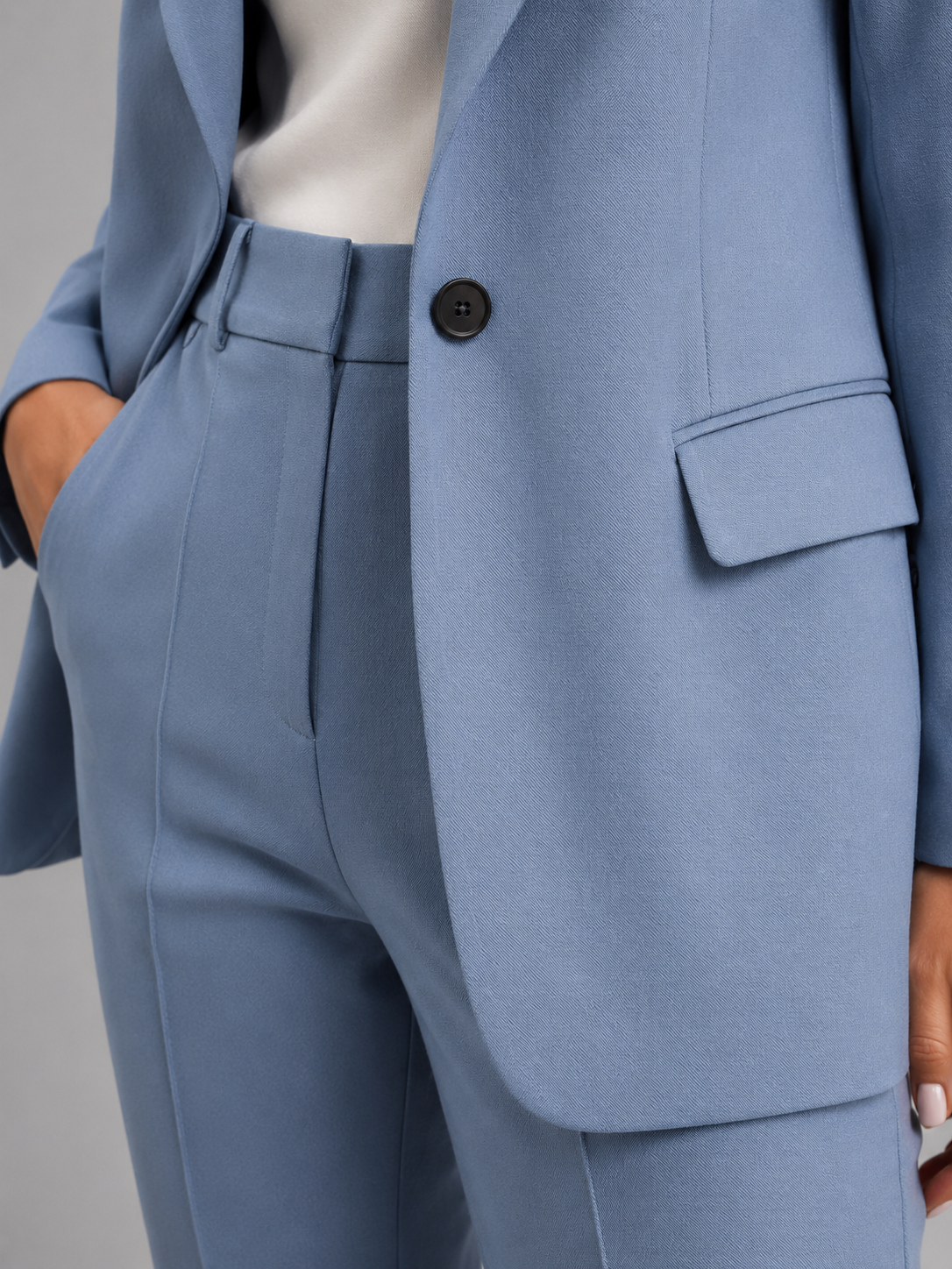 Linnea | Tailored Blazer & High-Waist Trousers Set