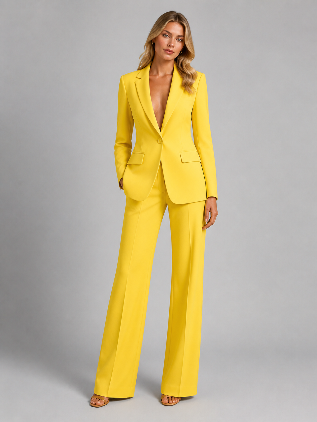 Corinna | Tailored Blazer & Wide-Leg Trousers Set