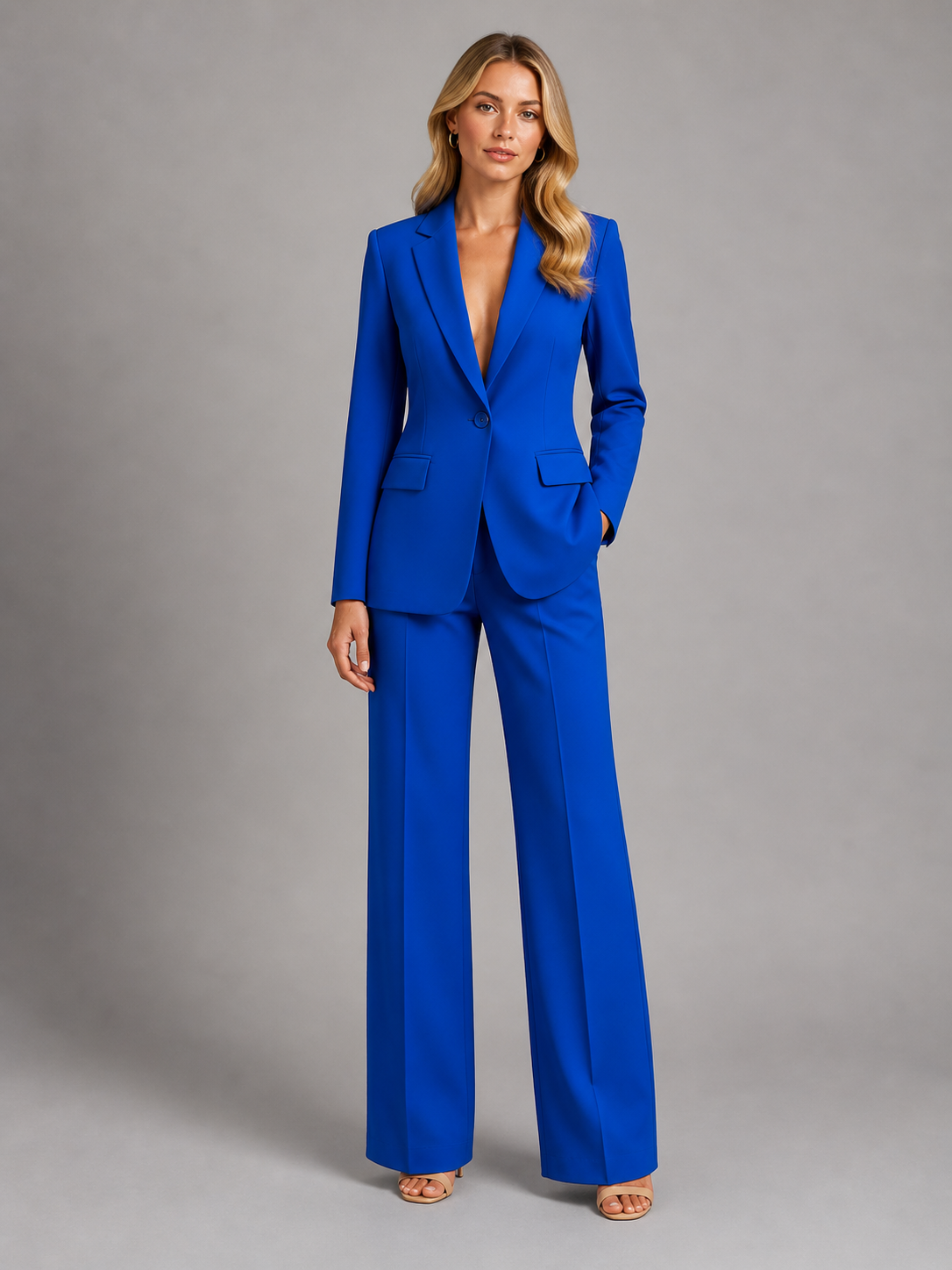 Corinna | Tailored Blazer & Wide-Leg Trousers Set