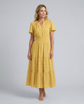 Leticia | Flowy Boho Garden Party Midi Dress