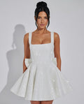 Dorothea | Off-Shoulder Ruffle Mini Dress