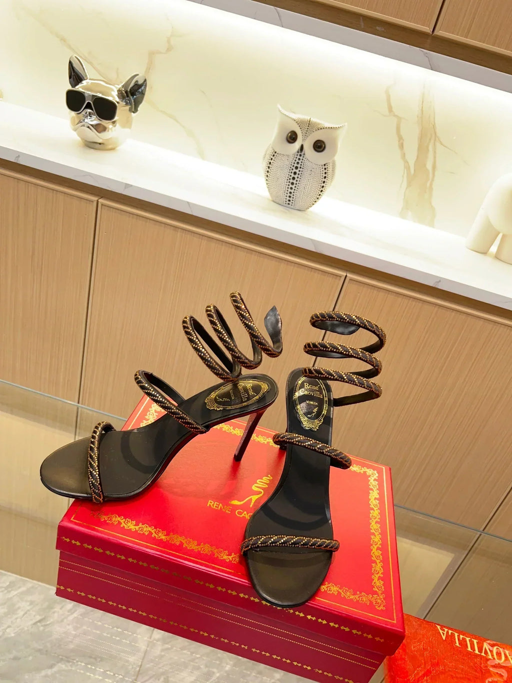 Cleo Color Crystal Sandals