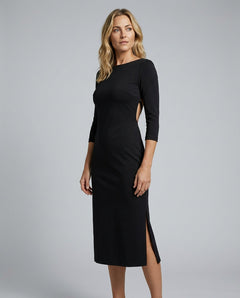 Celeste | Spaghetti Strap 3D Ruffle Hem Midi Dress