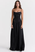 Jenny | Maxi Dress with Lace-Up Back