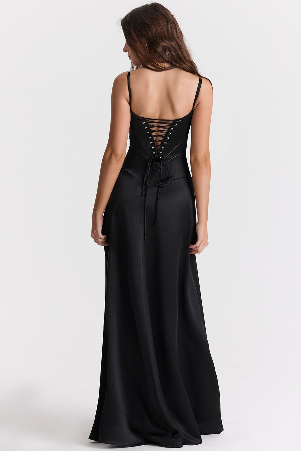 Jenny | Maxi Dress with Lace-Up Back